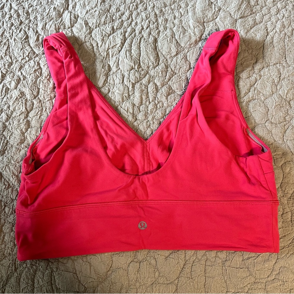 Lululemon  hot pink sports bra - Picture 2 of 3